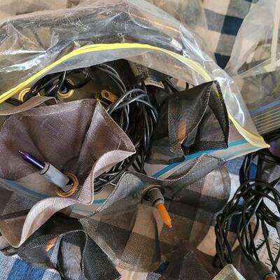 Lot 291: Multi Wire Mesh Lights (4 Strands)