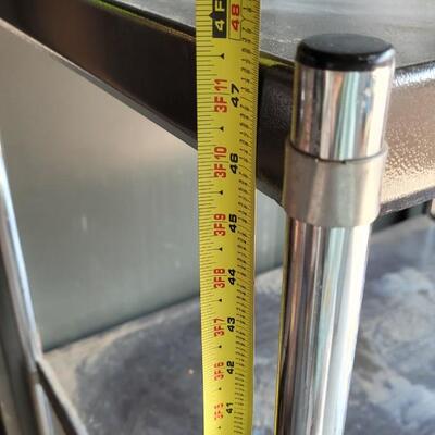 Lot 296: Vintage 3 Tier Cart on Casters 