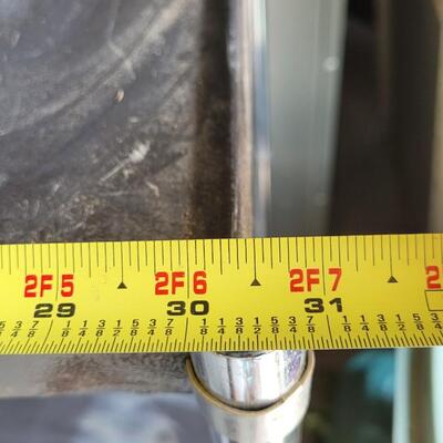 Lot 296: Vintage 3 Tier Cart on Casters 