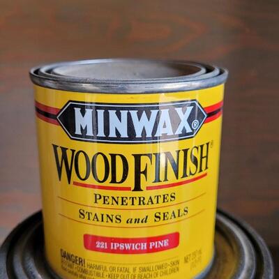 Lot 298: Clear Coat & Wood Stain
