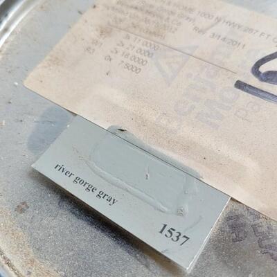 Lot 299: Aurora RIVER GORGE GRAY Paint