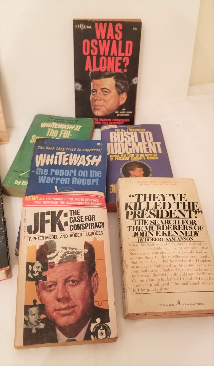 Lot #188 Lot of JFK Assassination Books - 11 in all | EstateSales.org