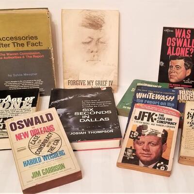 Lot #188 Lot of JFK Assassination Books - 11 in all