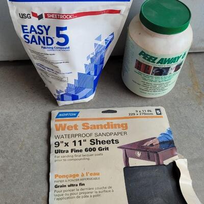 Lot 305: Sanding & Painting Supplies 
