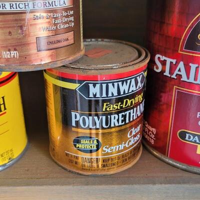 Lot 309: Wood Stains Lot