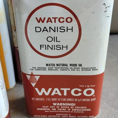 Lot 313: Danish Oil Finish & Others Lot