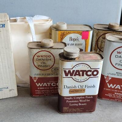 Lot 313: Danish Oil Finish & Others Lot