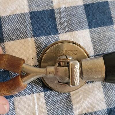 Lot 319: 1930's Rieger Bowels Stethoscope 
