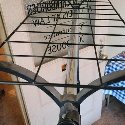 Lot 321: Rolling Clothing Rack