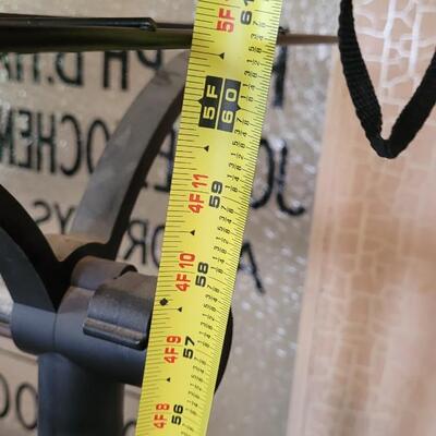 Lot 321: Rolling Clothing Rack