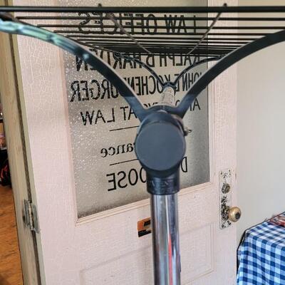 Lot 321: Rolling Clothing Rack