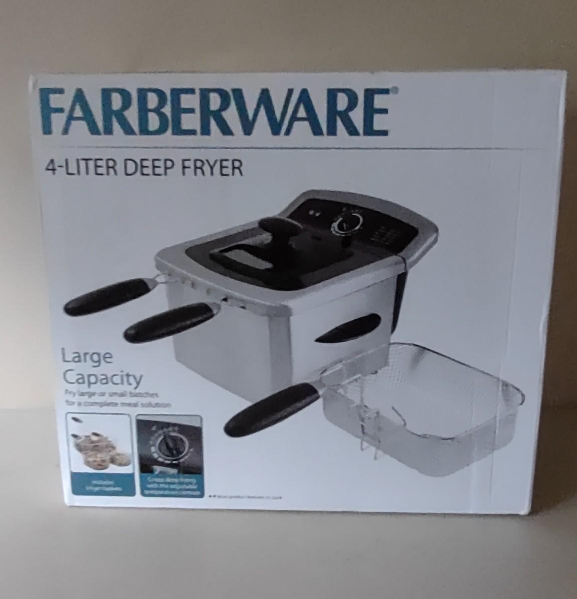 Lot 075 Farberware Deep Fryer