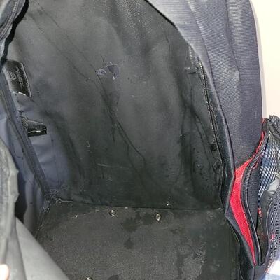 Lot 332: Primerica Rolling Red Backpack