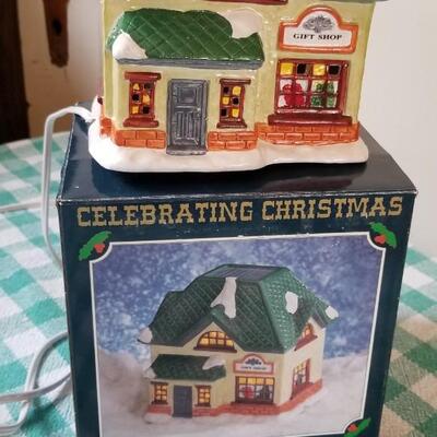 Lot 338: (2) Lighted Christmas Houses