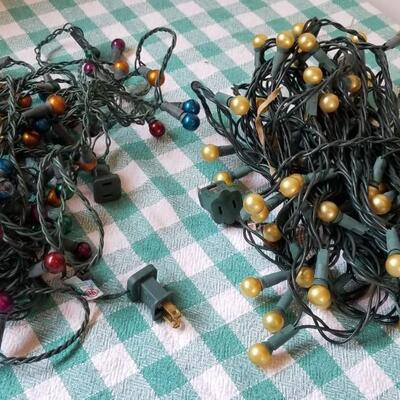 Lot 343: Christmas Light Lot