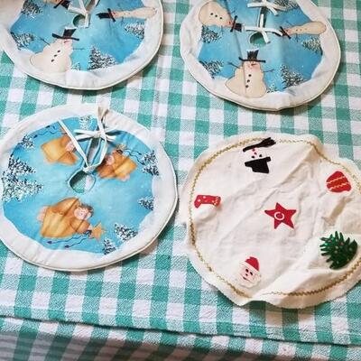 Lot 348: Mini Christmas Tree Skirts