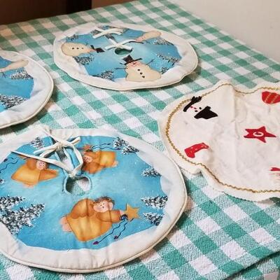 Lot 348: Mini Christmas Tree Skirts