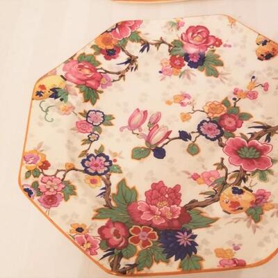 Lot #217 2 sets Antique Dessert Plates - very pretty