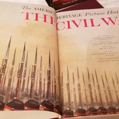 Lot #218  American Heritage "The Civil War" Slipcase edition - complete with insert