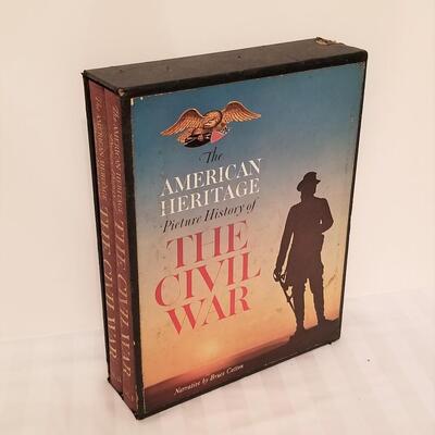 Lot #218  American Heritage "The Civil War" Slipcase edition - complete with insert