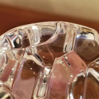 Lot #238  Cute crystal Turtle - STEUBEN glass