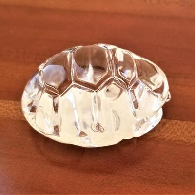 Lot #238  Cute crystal Turtle - STEUBEN glass