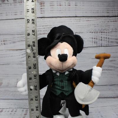 Haunted Mansion Themed Mickey Mouse Plush Stuffed Animal