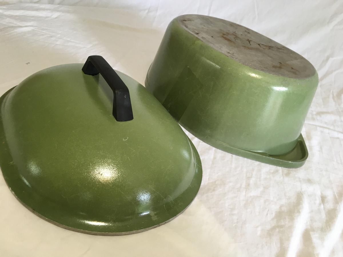 Club, Kitchen, Vintage Club Oval Avocado Green 7 Quart Aluminumdutch Oven  Stock Pot Lid 4x9