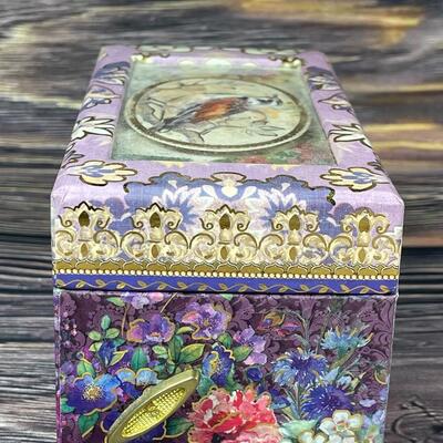 Set of Four Storage Trinket Gift Boxes