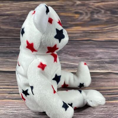 Cal Ripken Jr. #8 Bamm Beano & Glory Beanie Baby Original Stuffed Plush Bear 