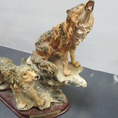 Lot 5 - Wolf Figures 