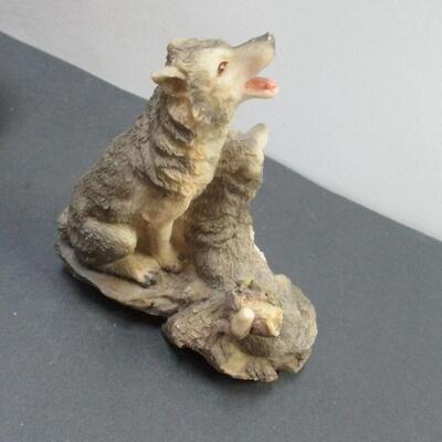 Lot 5 - Wolf Figures 