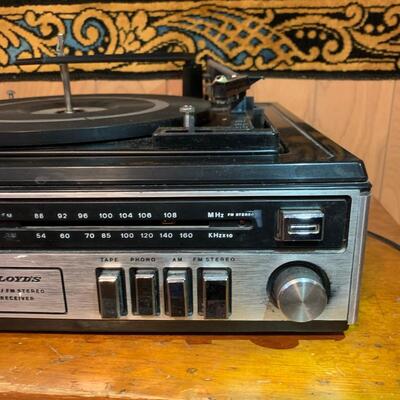 #8 Lloyd's FM/AM Stereo & Record Player