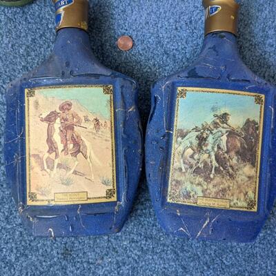 #45 Vintage Beameister Liquor Bottles 