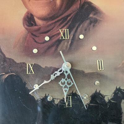 #53 John Wayne Wall Clock
