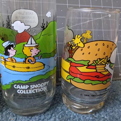 #58 Camp Snoopy Mcdonald's Glass Collection