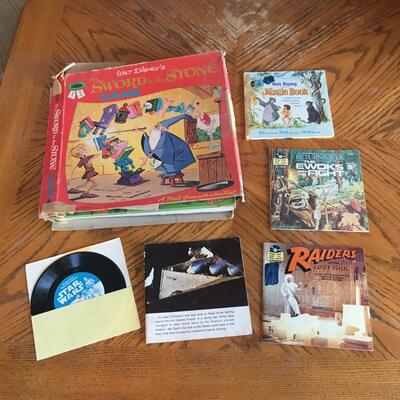 #97 Sword In The Stone Game & Listen Along Book LP's