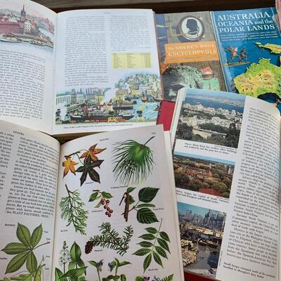 #179 The Golden Book Encyclopedia & Atlas'
