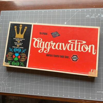 #202 Aggravation Board Game
