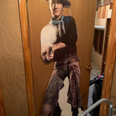 #283 John Wayne Door Cutout