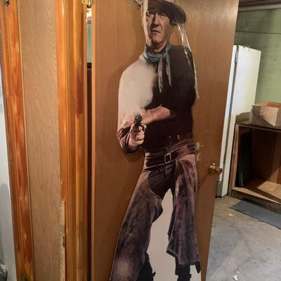 #283 John Wayne Door Cutout