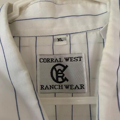 #285 Corral West & Camp Creek XL Mens Shirts 3