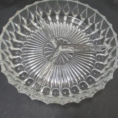 Lot 8 - Crystal Serving Dishes