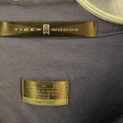 Tiger Woods Nike dri fit golf shirt 