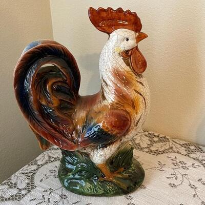 Lot 44 Group 3 Ceramic Rooster 