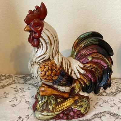 Lot 44 Group 3 Ceramic Rooster 
