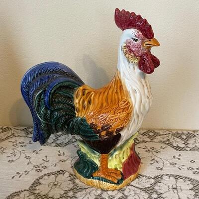 Lot 44 Group 3 Ceramic Rooster 