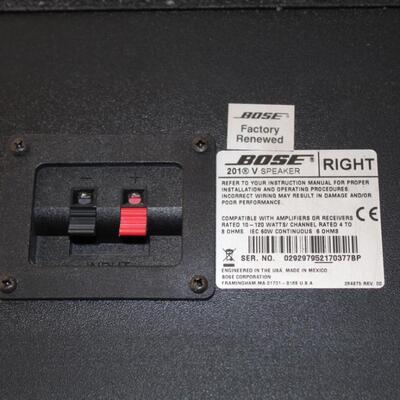 Pair Bose 201 V Speakers
