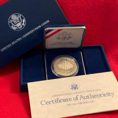 90% SILVER DOLLAR THE U.S. CONSTITUTION 