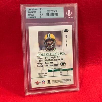 BECKETT GRADED NEAR MINT ROBERT FERGUSON 